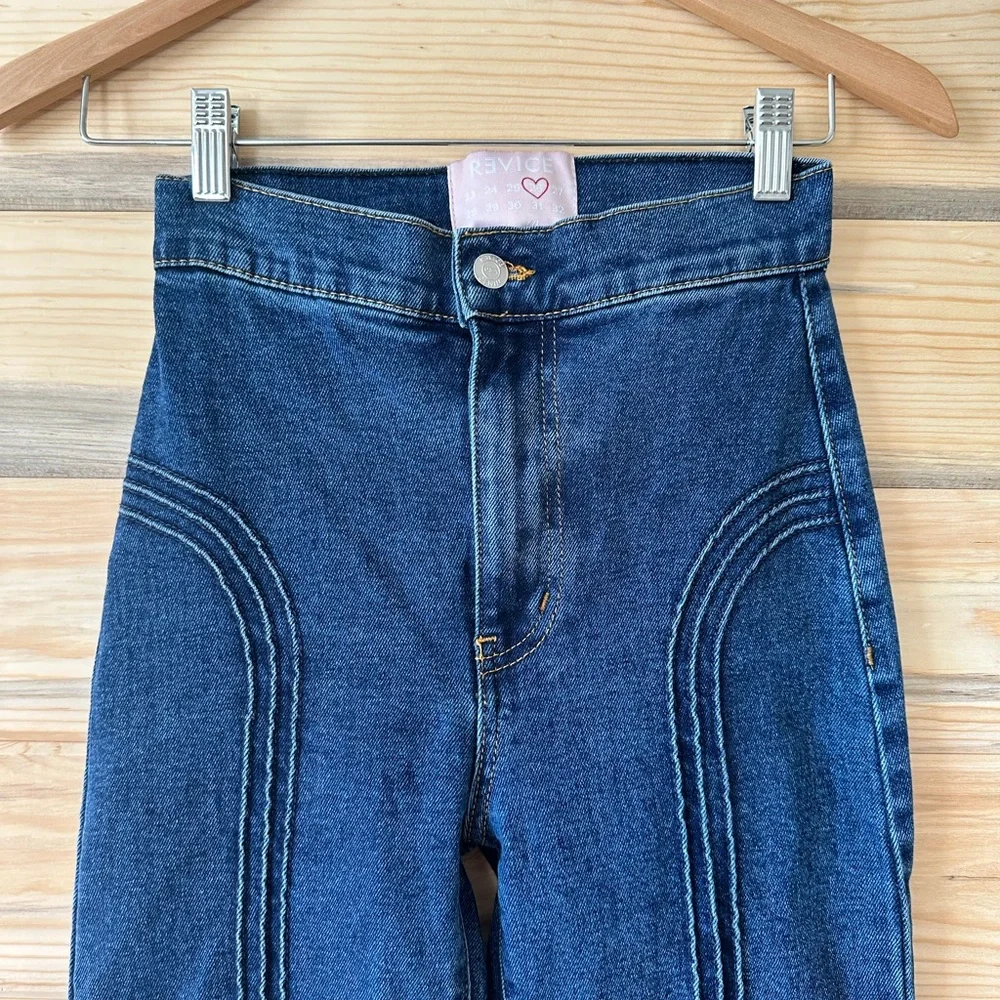 REVICE Blue Flare Jeans - Picture 11 of 13